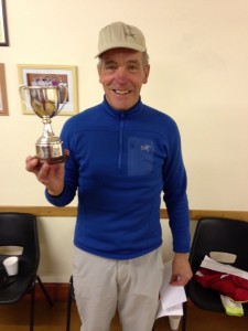 Gavin Beaton winning the Raymond Sinclair Memorial  Trophy 2015
